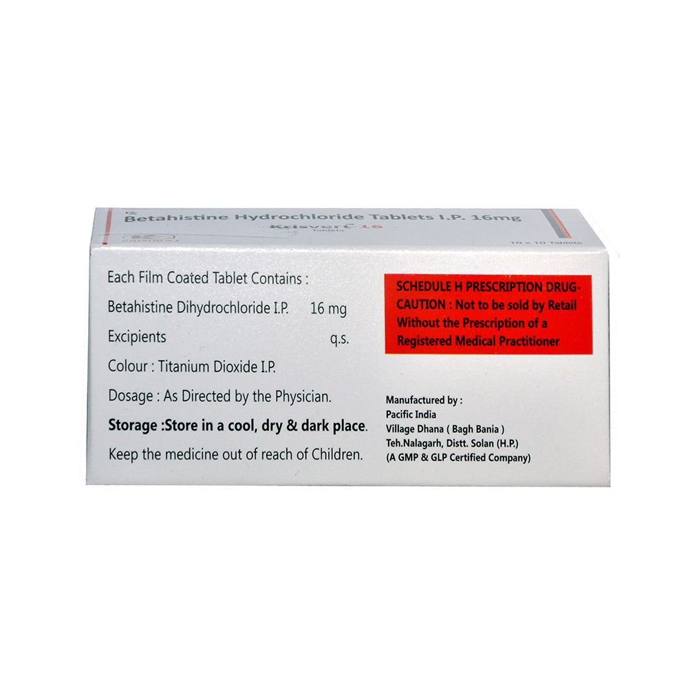 Krisvert 16mg Tablet - Image 2