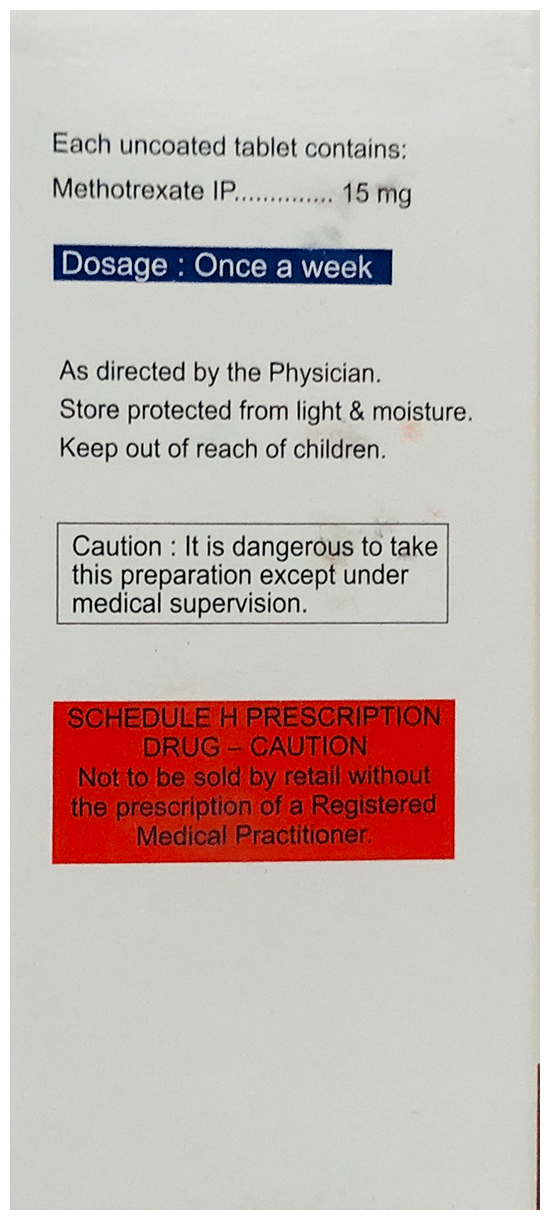 Folitrax 15 Tablet - Image 2