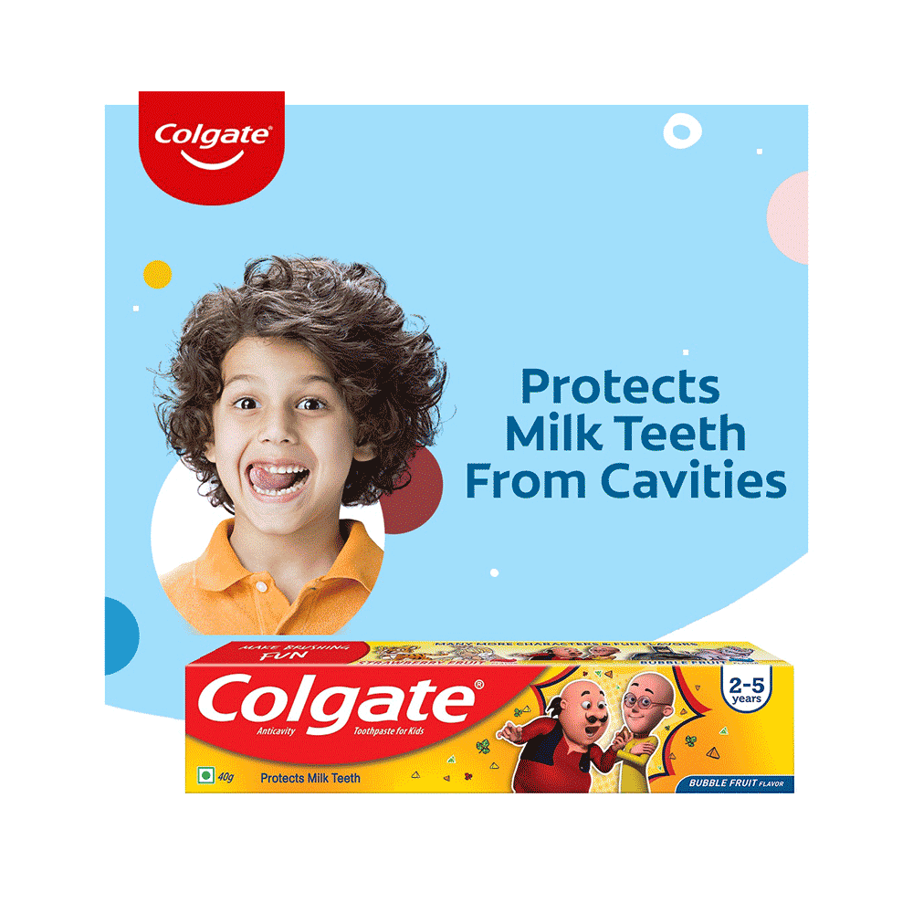 Colgate Bubble Fruit Anticavity Toothpaste for Kids  - Image 4