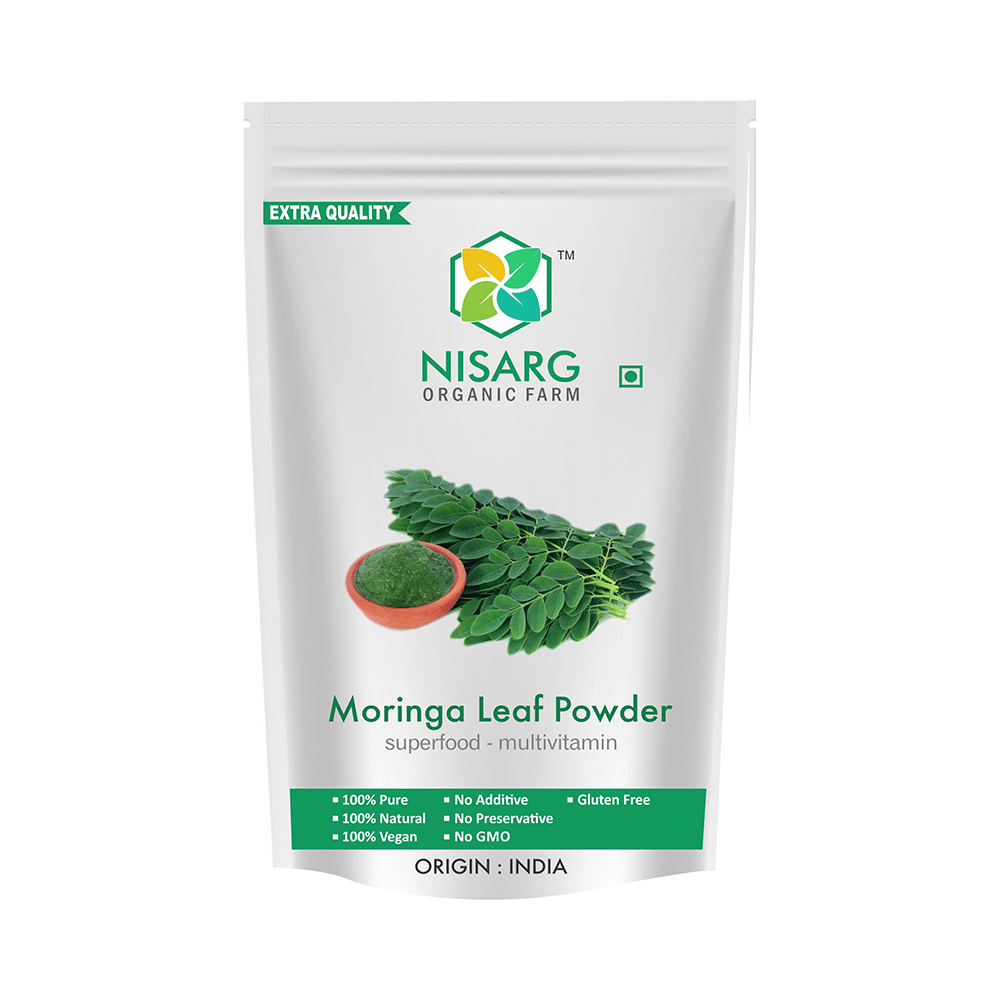 Nisarg Organic Farm Moringa Leaf Powder - Image 1