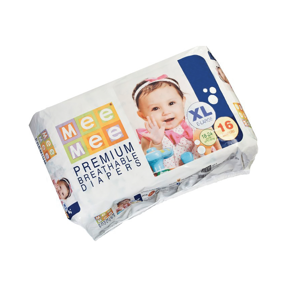 Mee Mee Premium Breathable Diaper XL - Image 3
