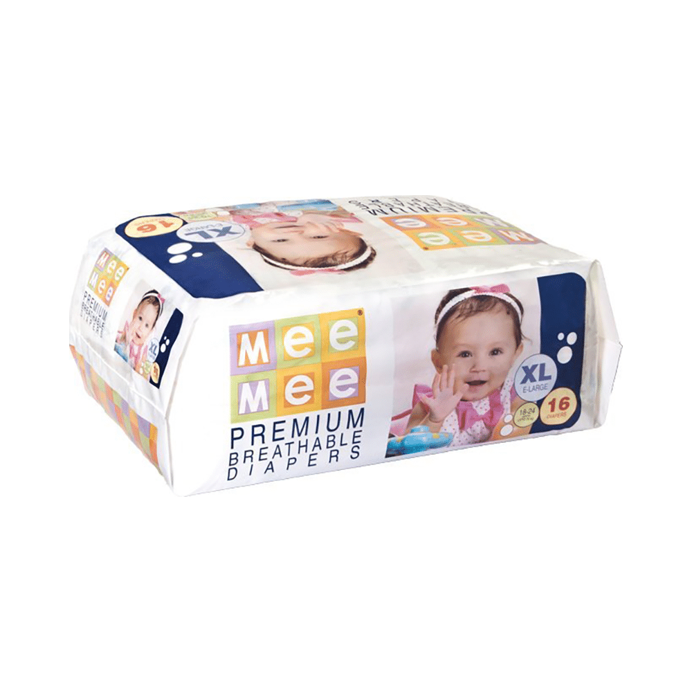 Mee Mee Premium Breathable Diaper XL - Image 4