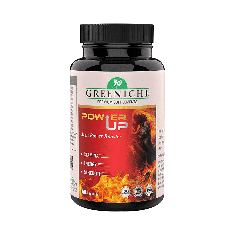 Greeniche Power Up Men Power Booster Capsule - Image 1