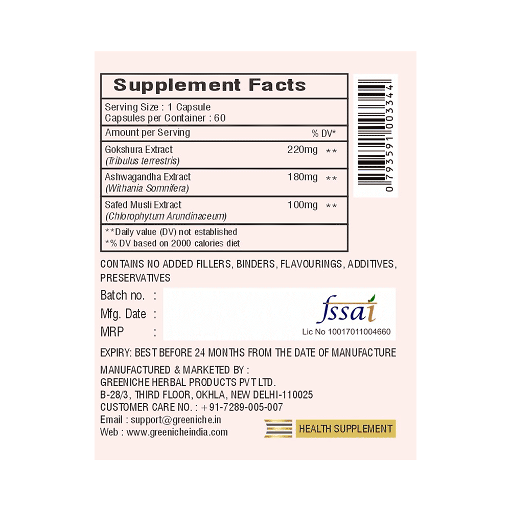 Greeniche Power Up Men Power Booster Capsule - Image 3