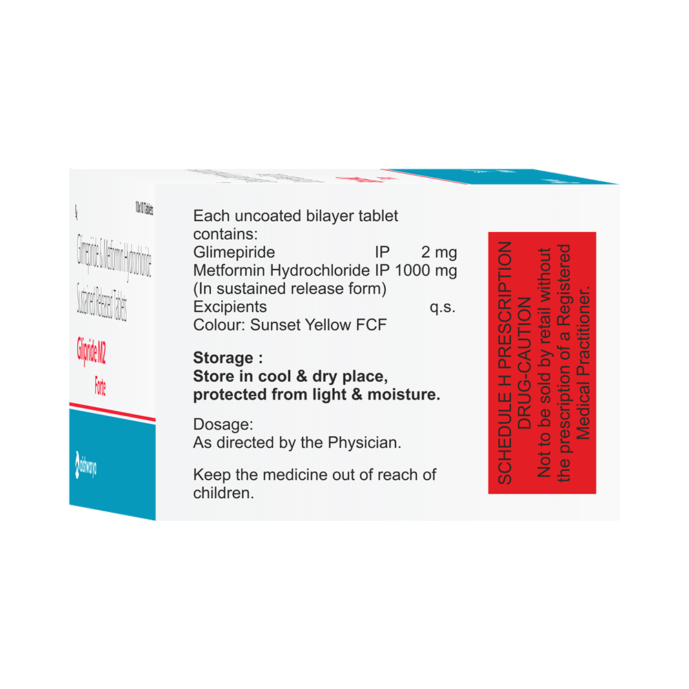 Glipride M2 Forte Tablet - Image 2