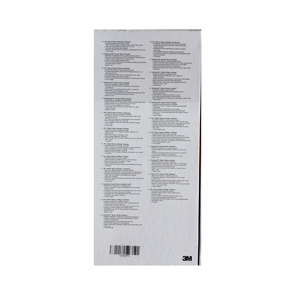 3M Littmann 2161 Master Cardiology Stethoscope, Black Tube, 27 Inch - Image 2