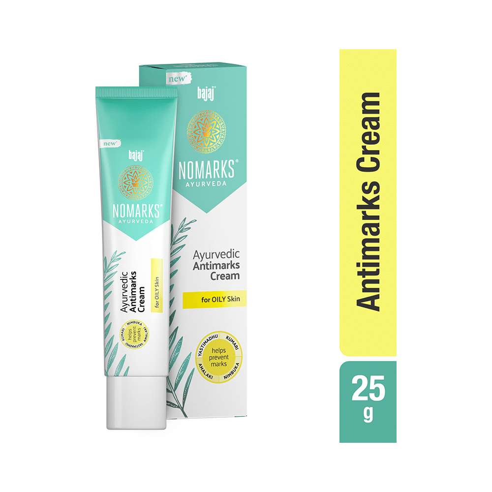 Bajaj Nomarks Ayurvedic Antimarks Cream Oily Skin - Image 2