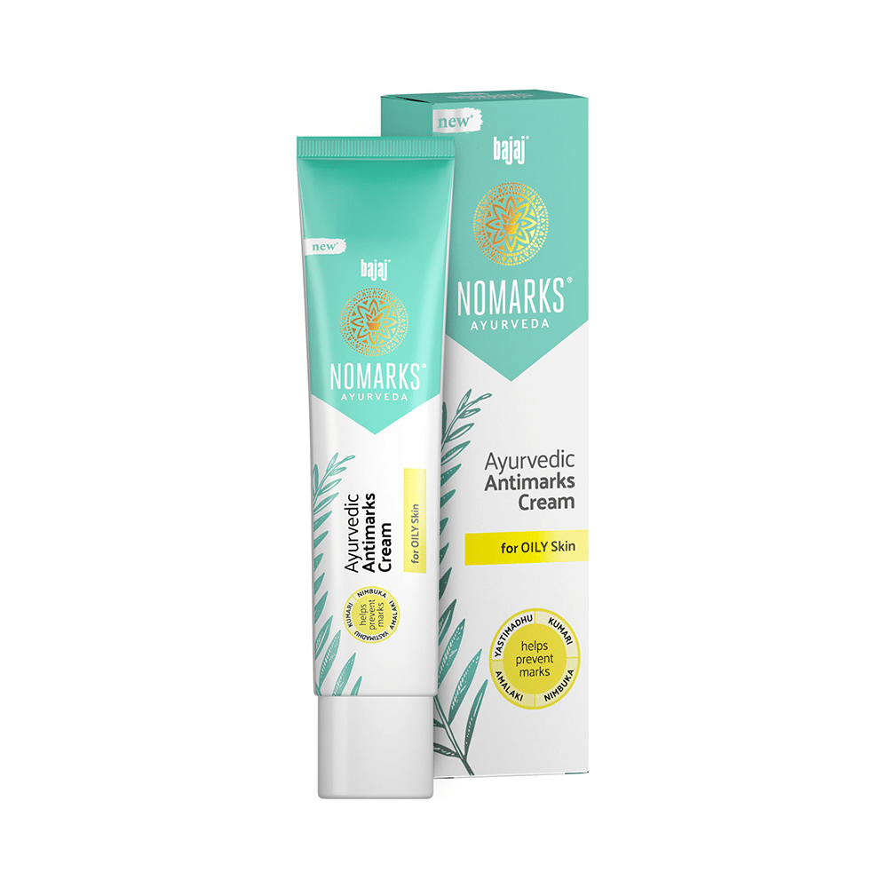 Bajaj Nomarks Ayurvedic Antimarks Cream Oily Skin - Image 1