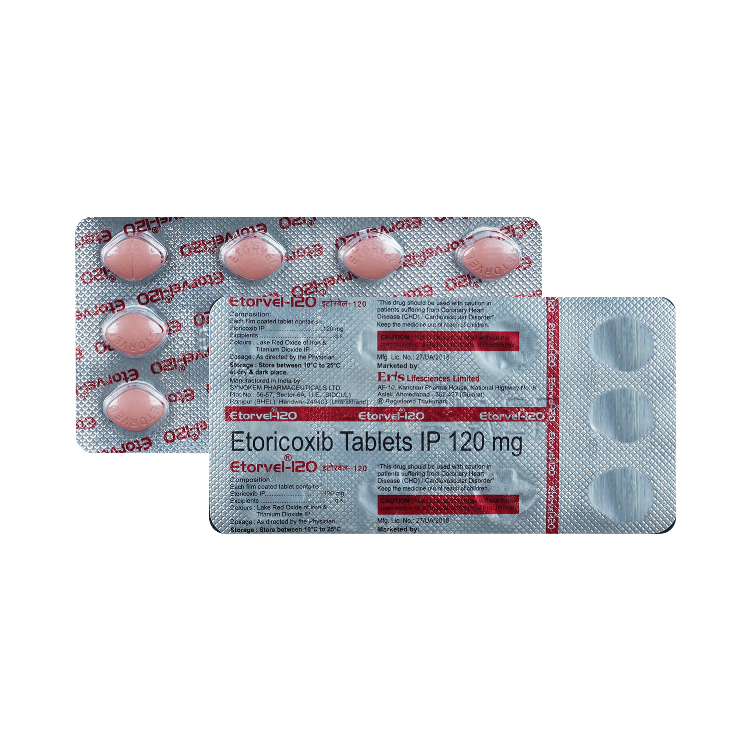 Etorvel 120mg Tablet - Image 1