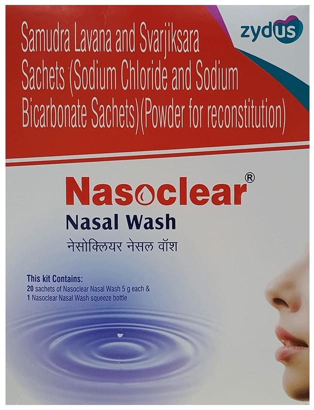 Nasoclear Nasal Wash 5 gm Sachet - Image 1