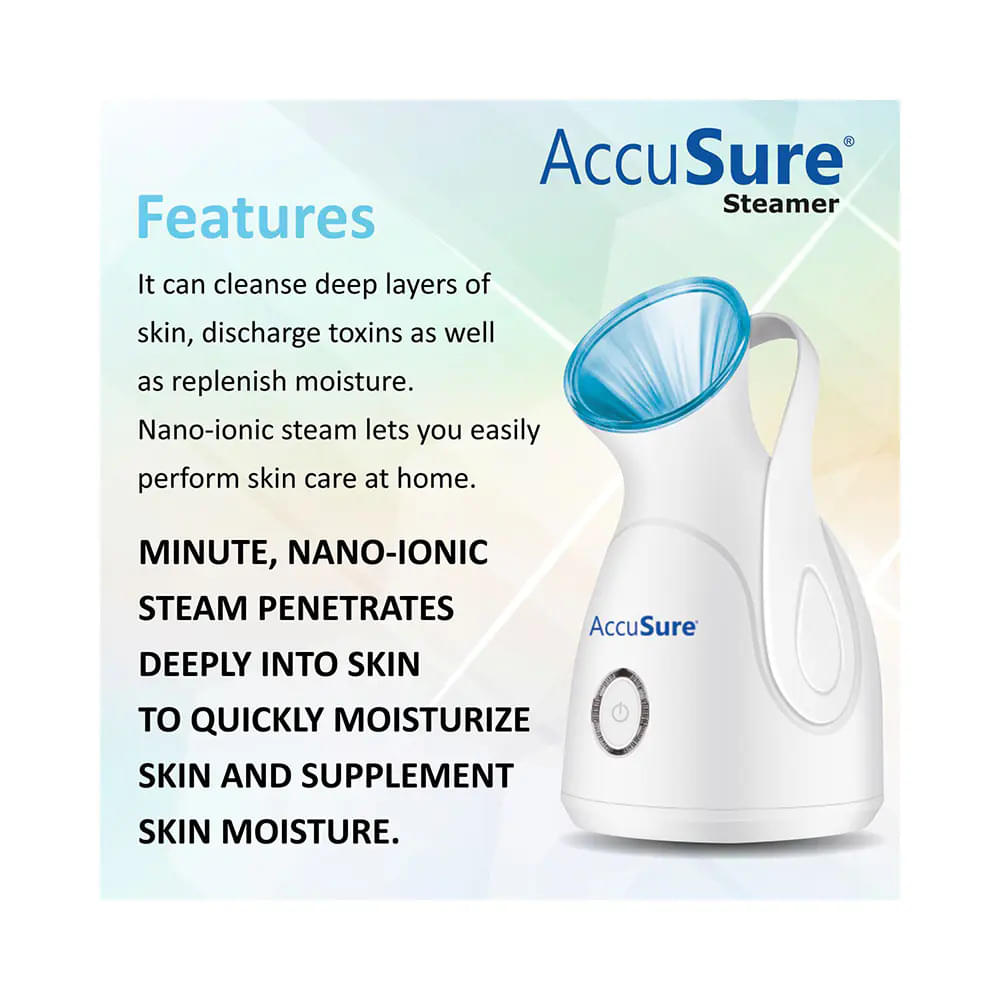 AccuSure Nano Ionic Facial Steamer - Image 6