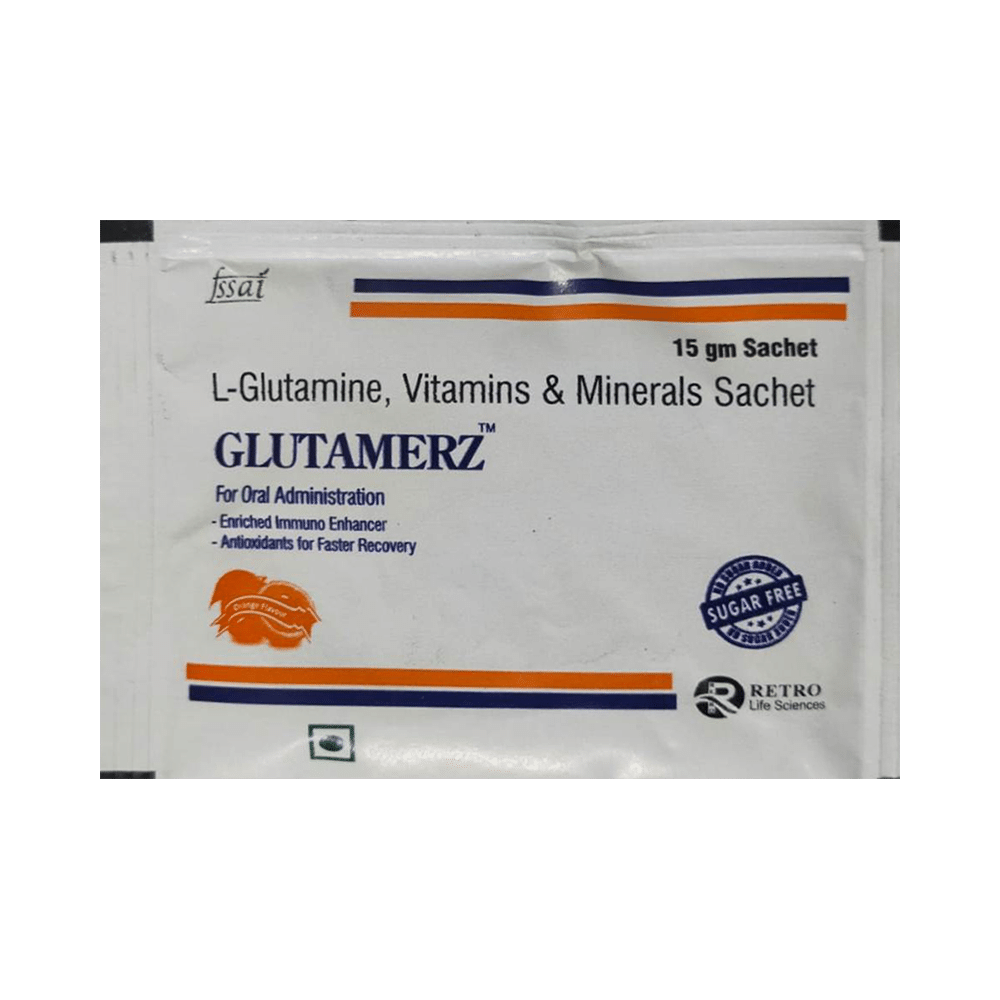 Glutamerz Sachet Orange Sugar Free - Image 3