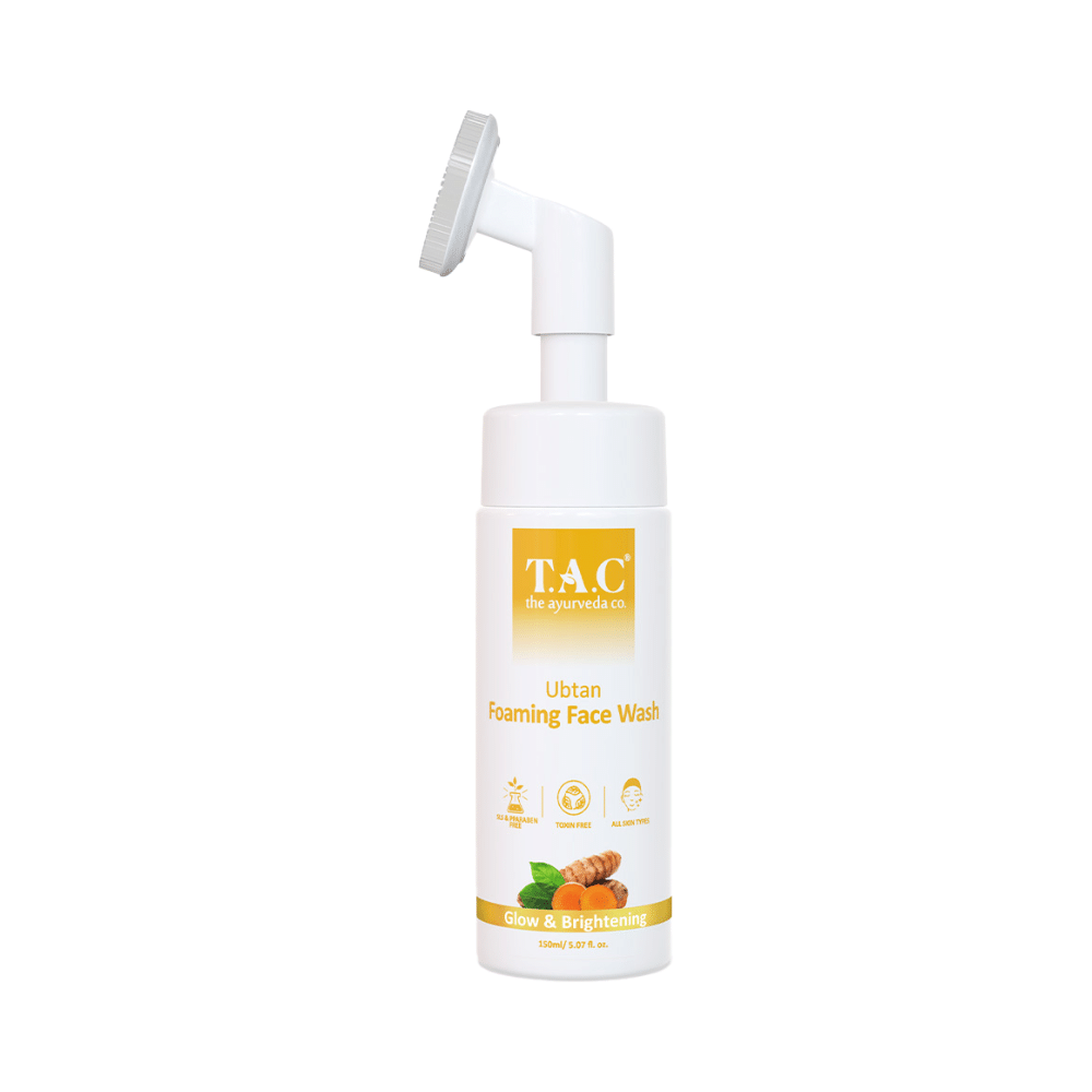 TAC The Ayurveda Co. Ubtan Foaming Face Wash - Image 1