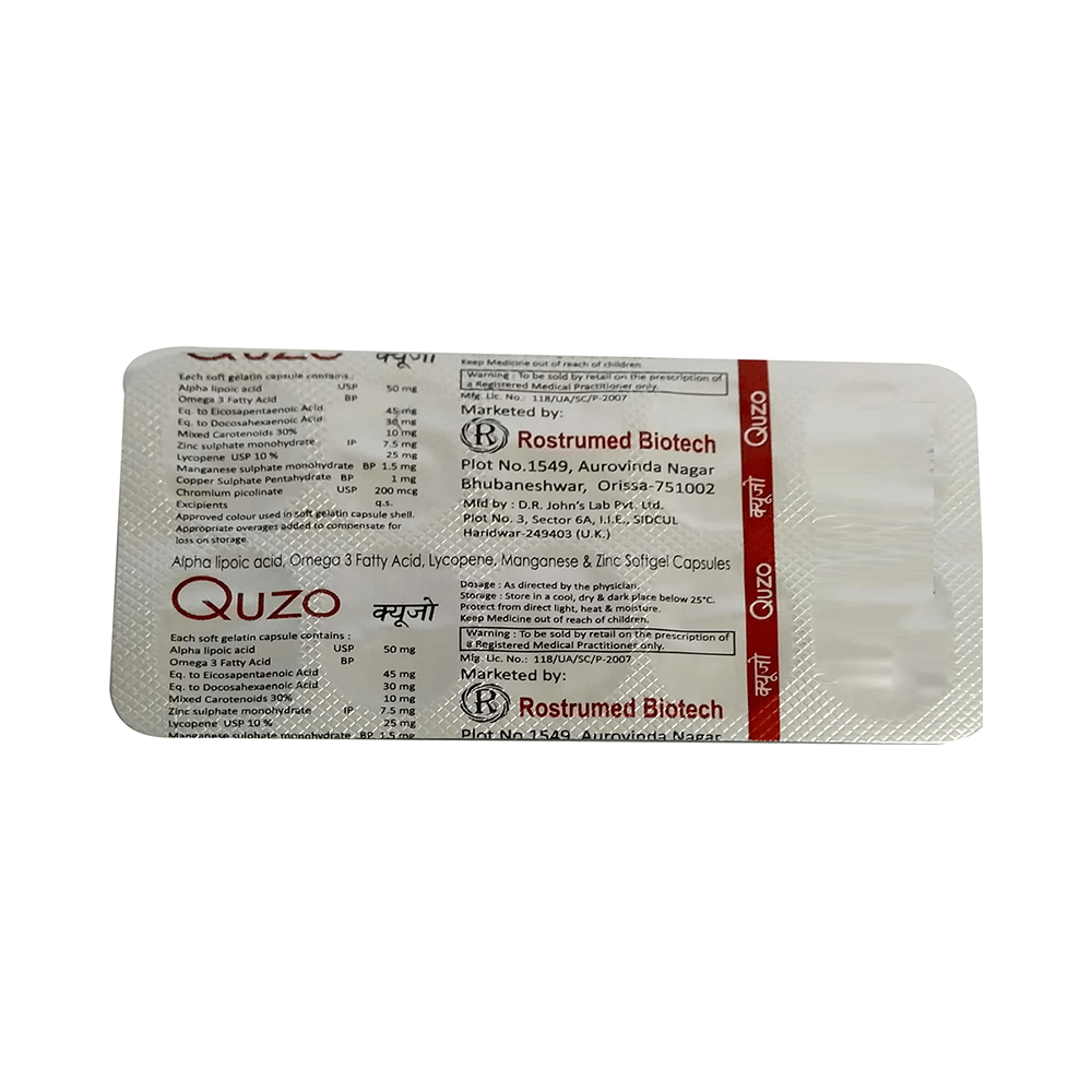 Quzo Soft Gelatin Capsule - Image 4