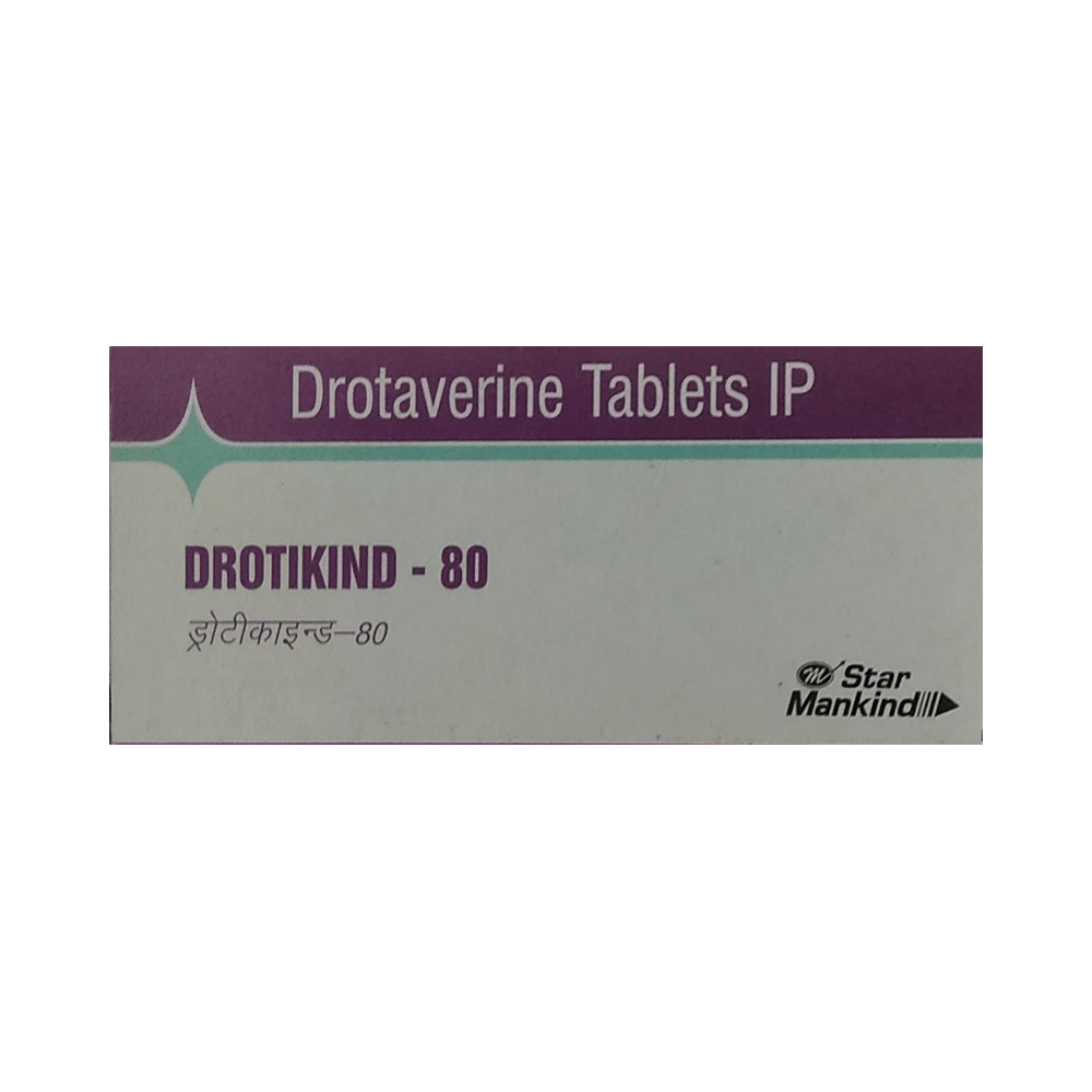 Drotikind 80mg Tablet
