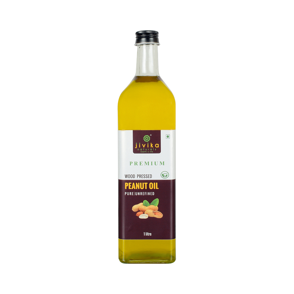 Jivika Naturals Premium Wood Pressed Peanut Oil