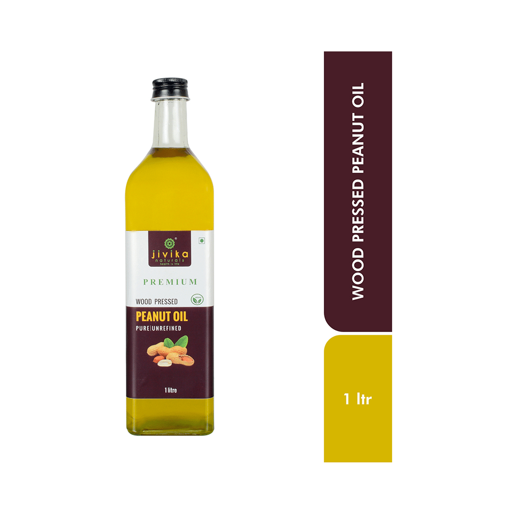 Jivika Naturals Premium Wood Pressed Peanut Oil - Image 4