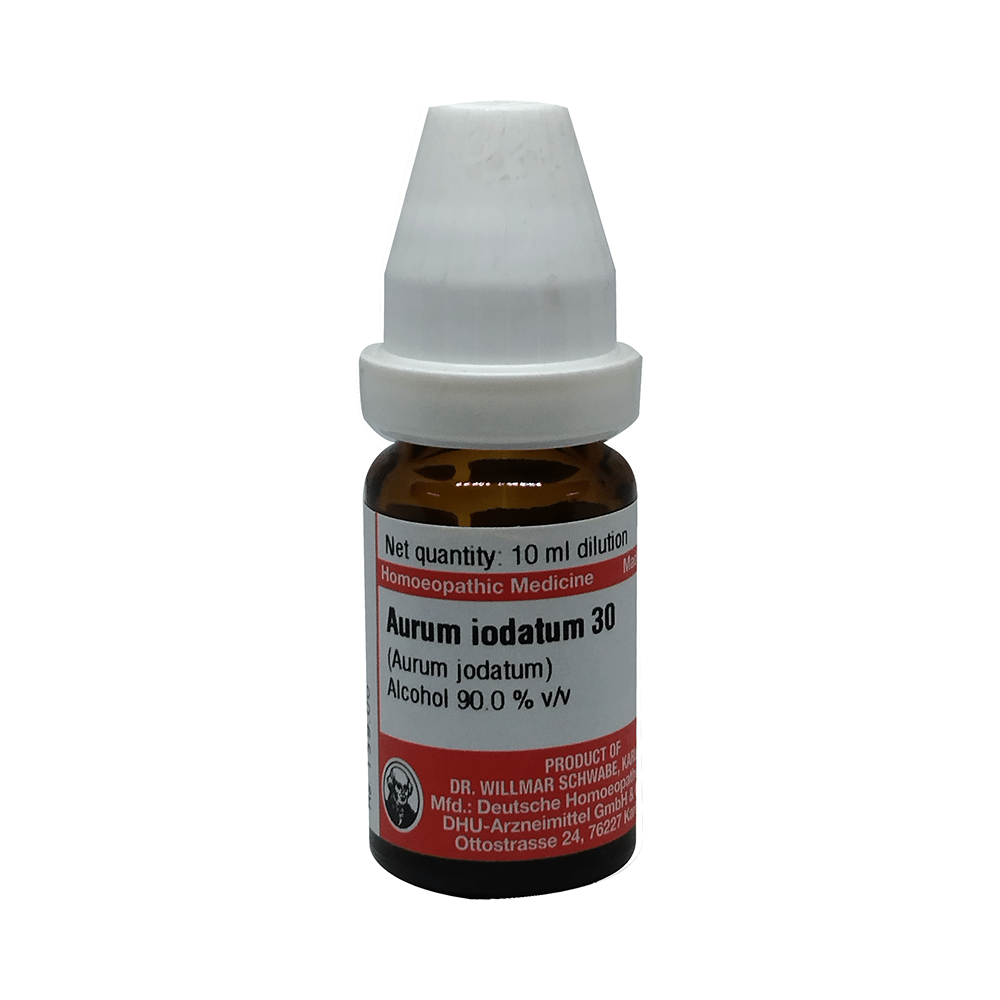 Dr Willmar Schwabe Germany Aurum Iodatum Dilution 30