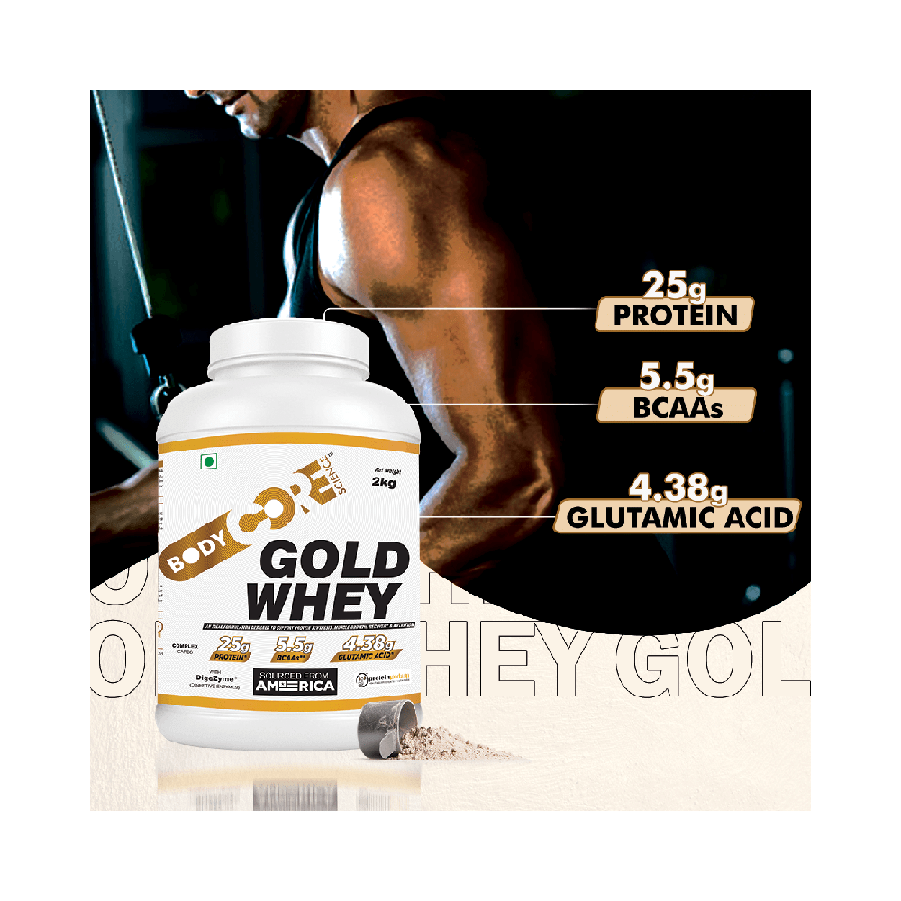 Body Core Science Gold Whey White Powder Chocolate - Image 6