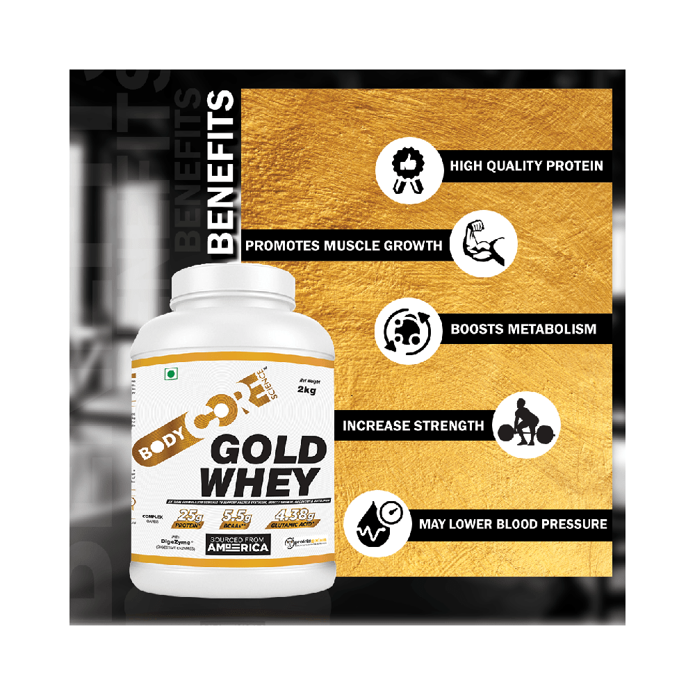 Body Core Science Gold Whey White Powder Chocolate - Image 8