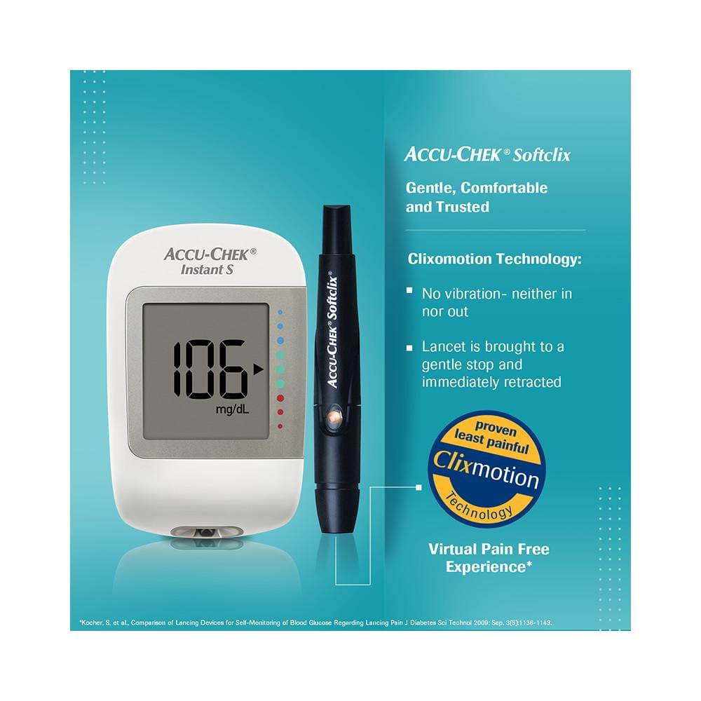 Instant S Blood Glucometer with 10 Test Strips Free | Blood Glucose Monitors - Image 3