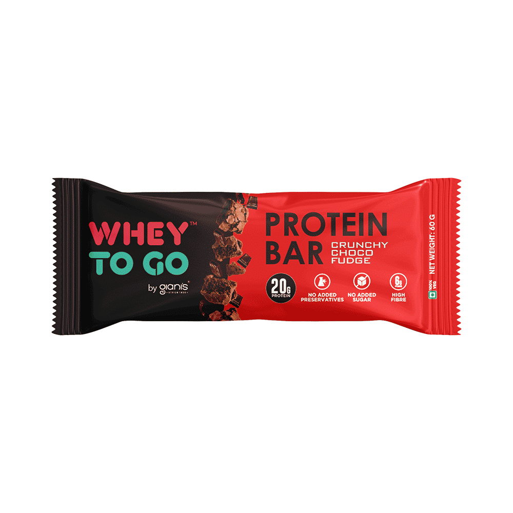 Whey To Go Protein Bar Crunchy Choco Fudge - Image 1