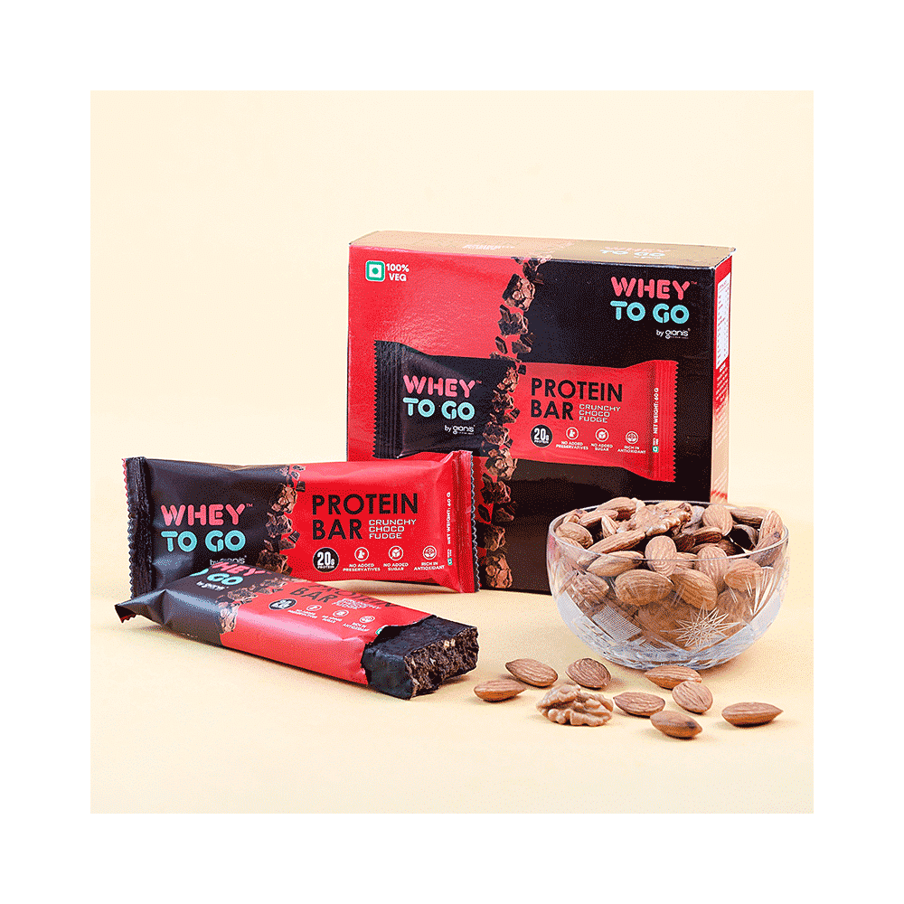 Whey To Go Protein Bar Crunchy Choco Fudge - Image 3