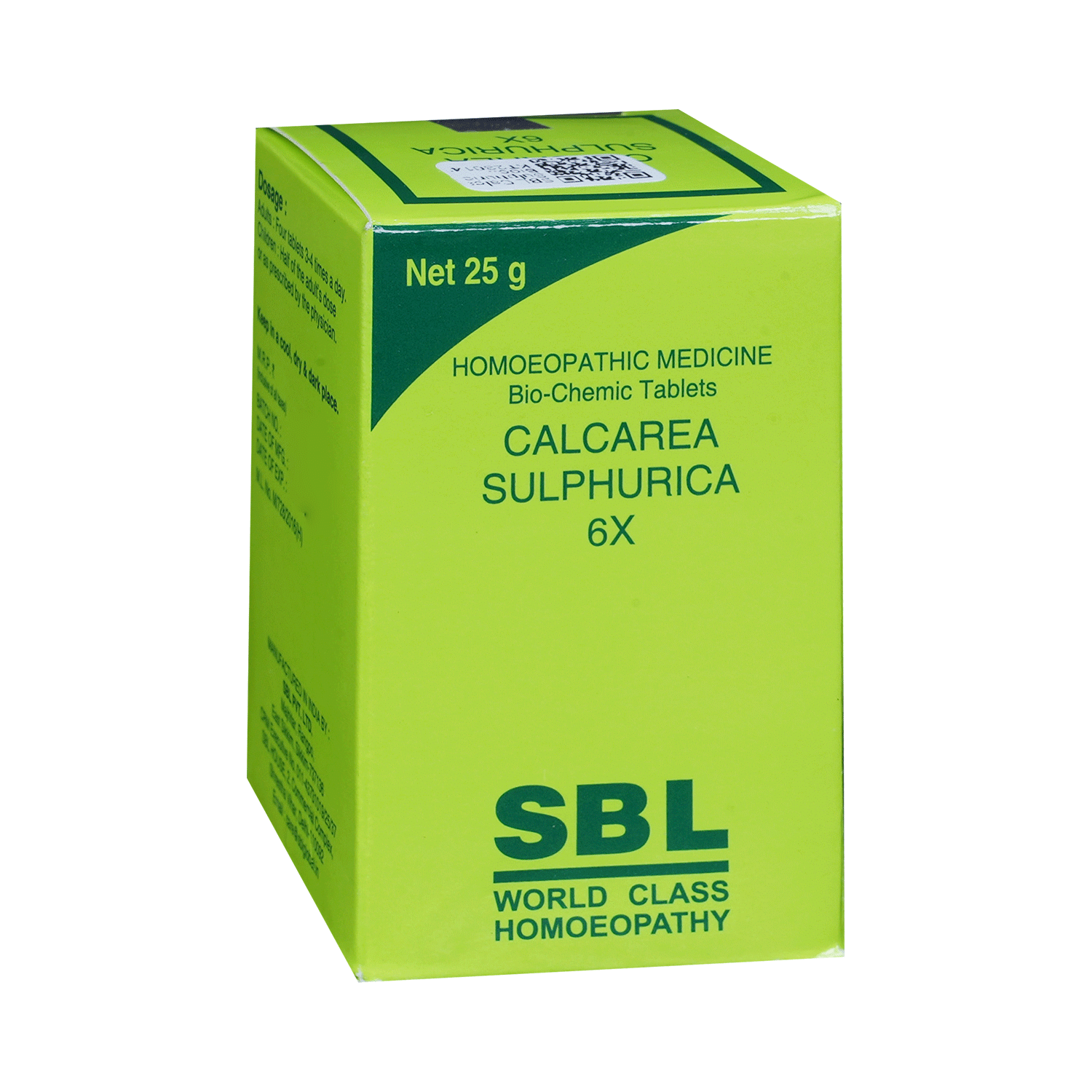SBL Calcarea Sulphurica Biochemic Tablet 6X - Image 2
