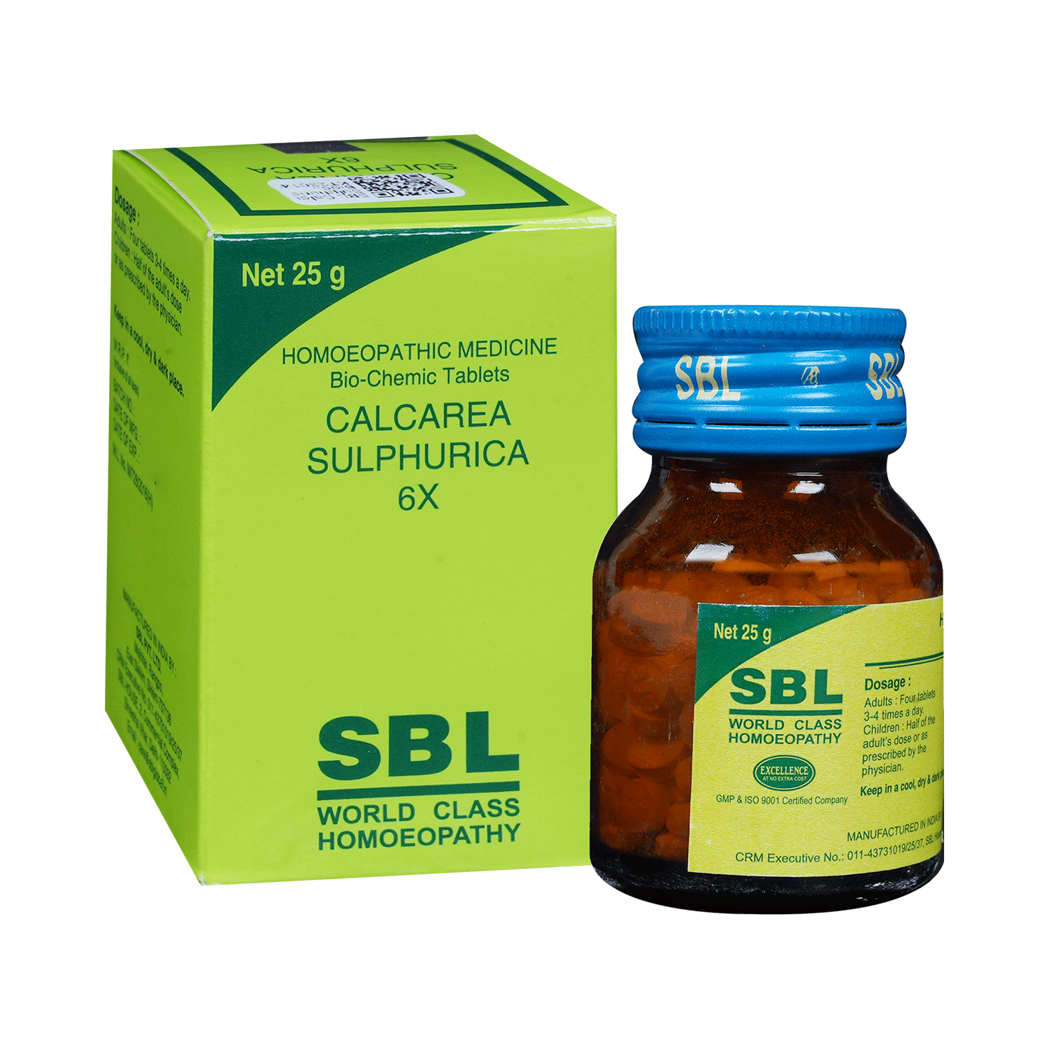 SBL Calcarea Sulphurica Biochemic Tablet 6X - Image 1