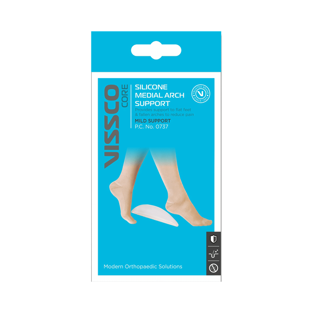 Vissco Core 0737 Silicone Medial Arch Support Beige Universal - Image 1