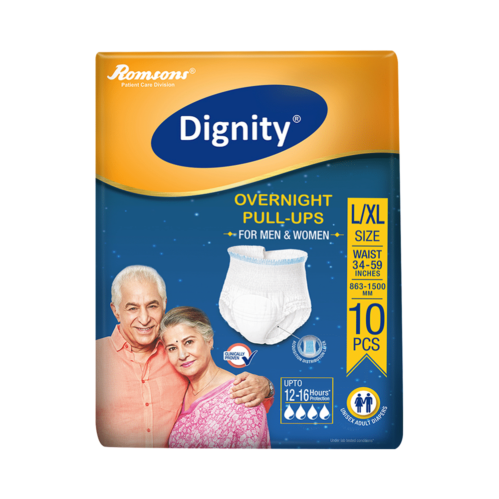 Dignity Overnight Pull-Ups Adult Diaper L-XL - Image 1