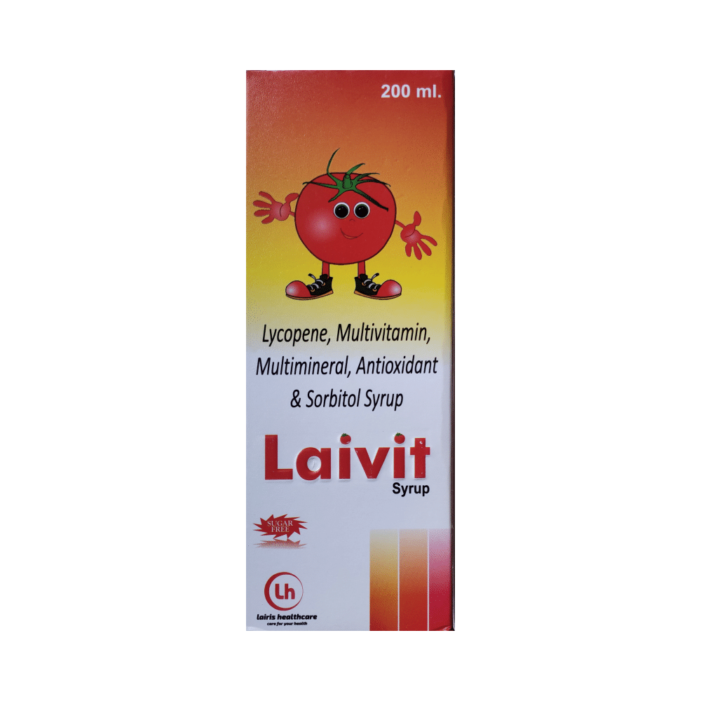Laivit Syrup Sugar Free - Image 1