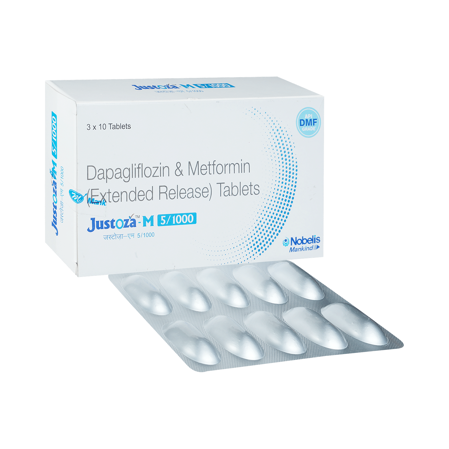 Justoza-M 5/1000 Tablet ER - Image 1