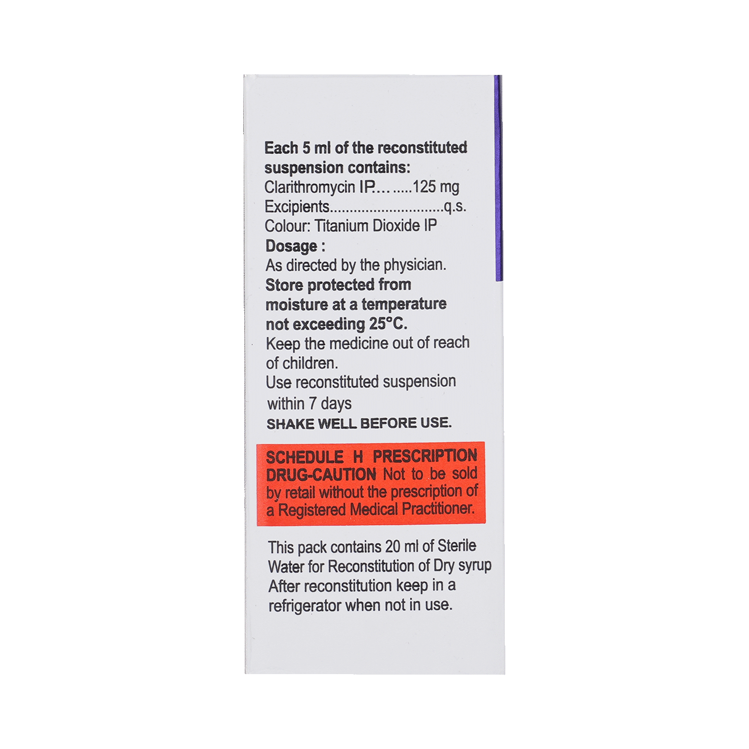 Cloff 125mg Dry Syrup - Image 3