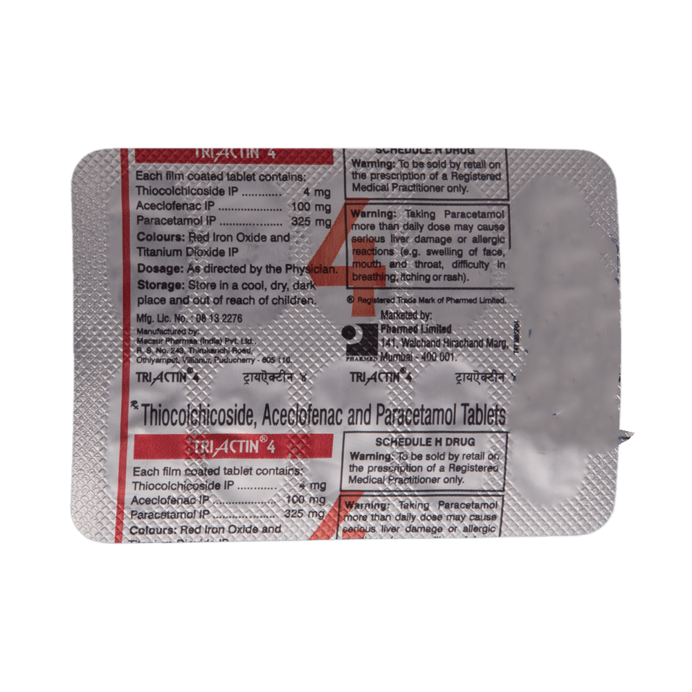 Triactin 4 Tablet - Image 5