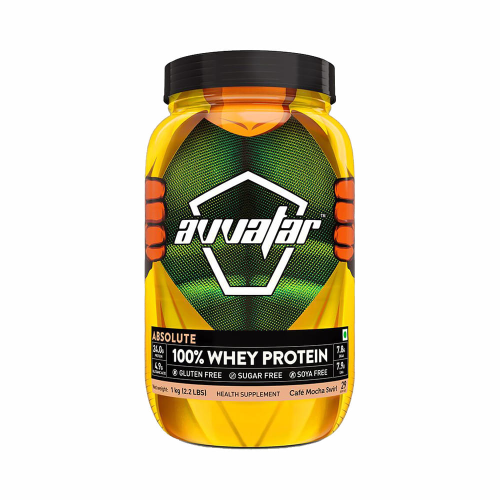 Avvatar Absolute 100% Whey Protein Café Mocha Swirl - Image 1
