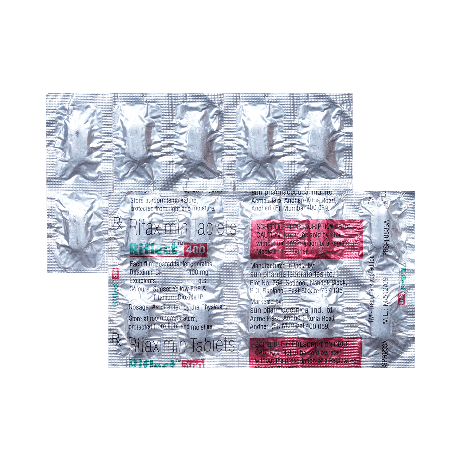 Riflect 400mg Tablet - Image 1