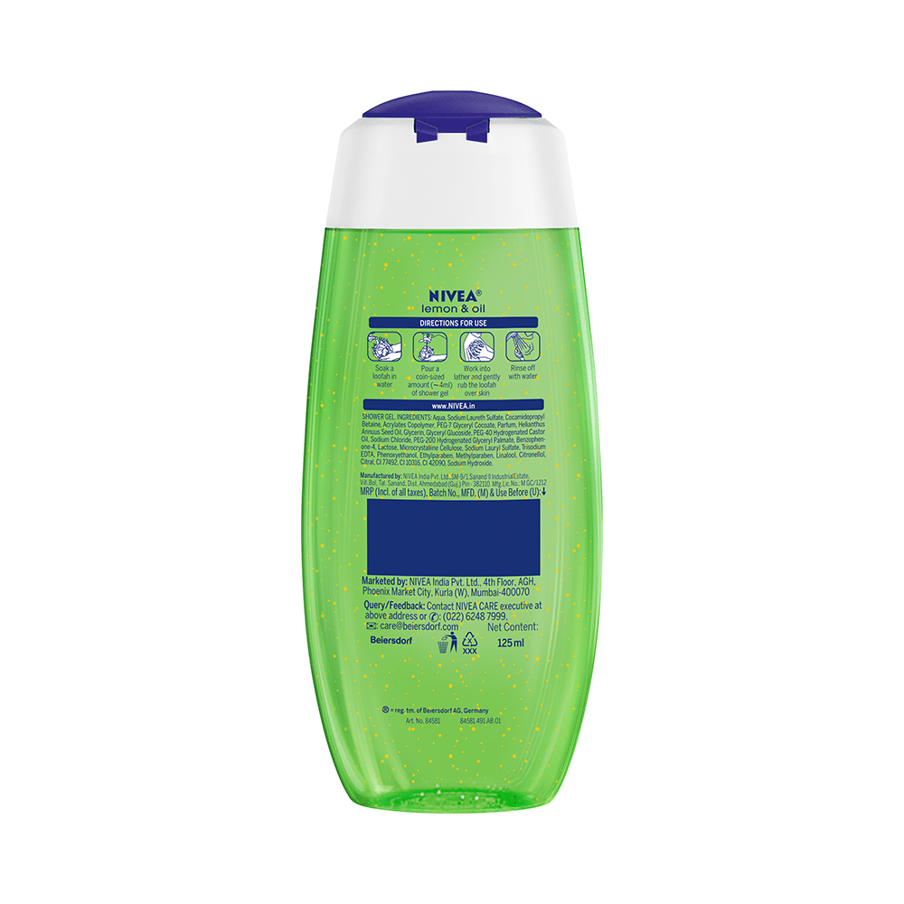 Nivea Nivea Shower Gel Lemon & Oil - Image 2