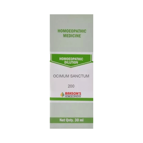 Bakson's Homeopathy Ocimum Sanctum Dilution 200