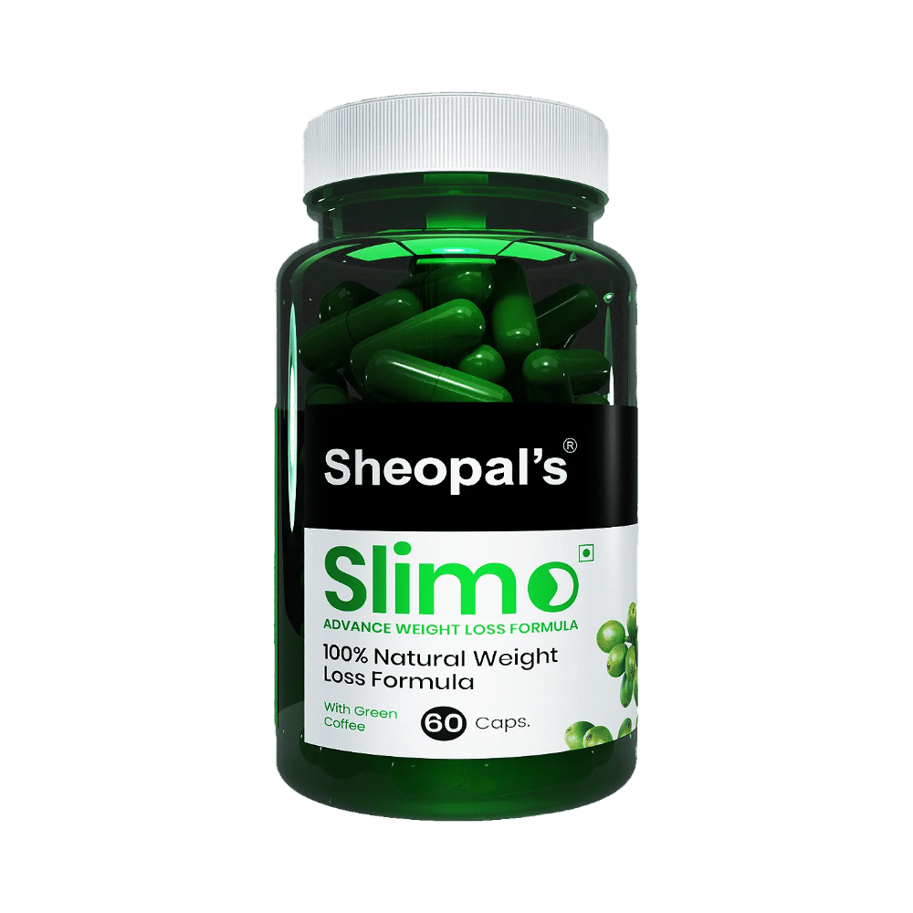 Sheopal's Slimo Pure & Natural Green Coffee Extract (Chlorogenic acid) for Men and Women Capsule - Image 1