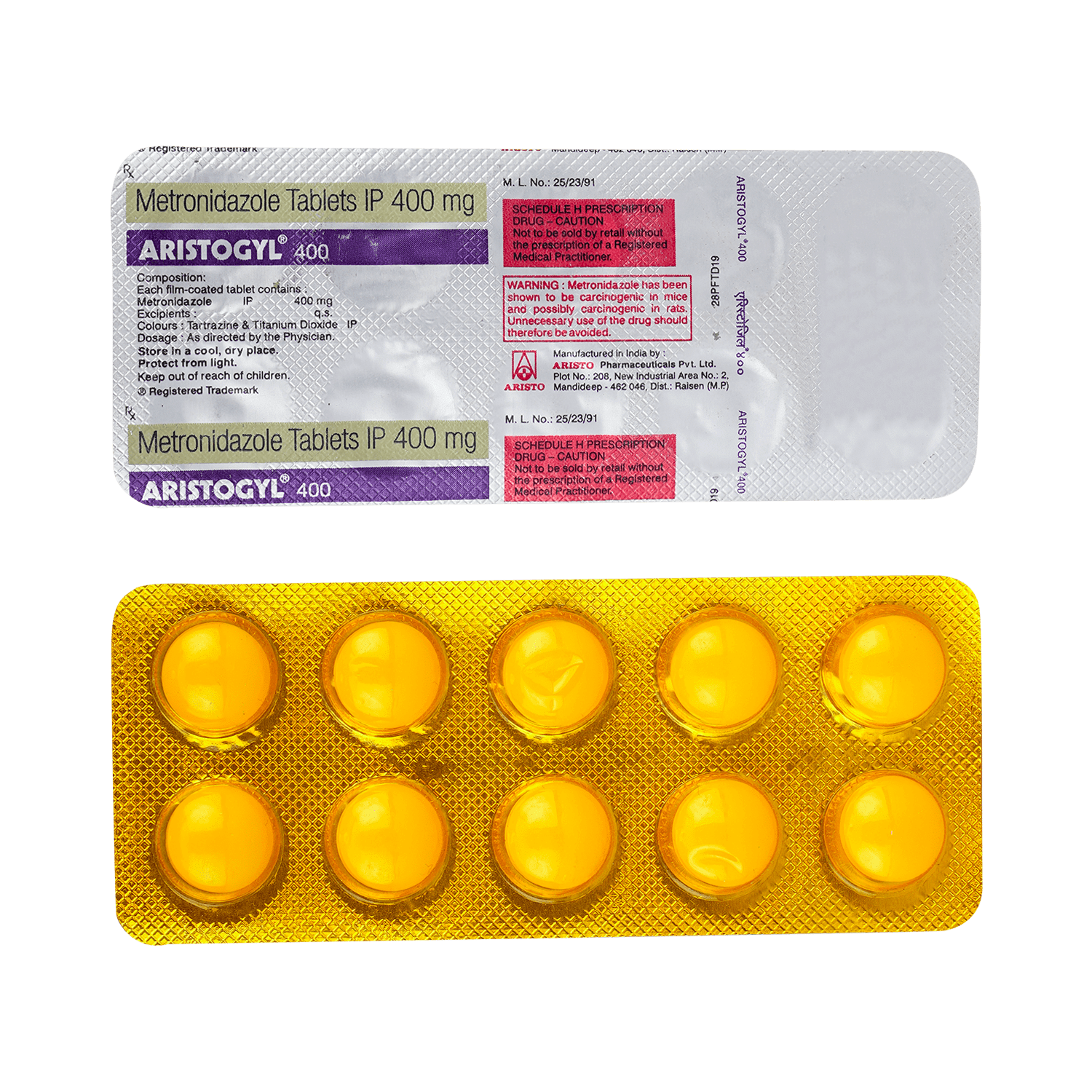 Aristogyl 400 Tablet