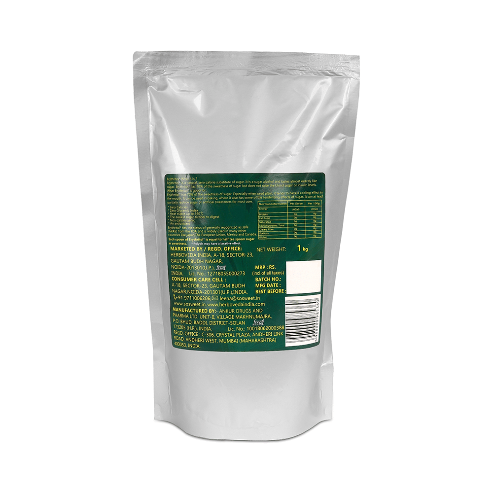 So Sweet Erythritol Natural Sweetener for Diabetics | Zero Calorie - Image 2