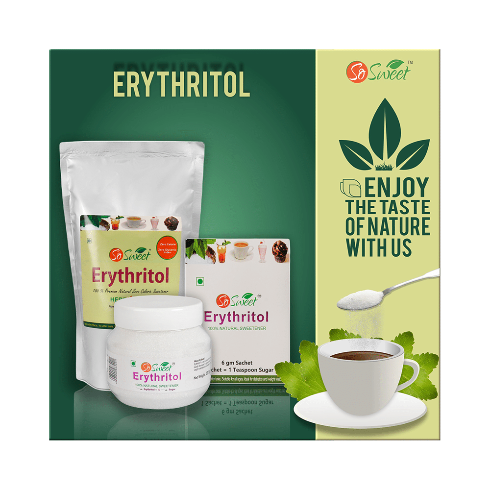 So Sweet Erythritol Natural Sweetener for Diabetics | Zero Calorie - Image 5