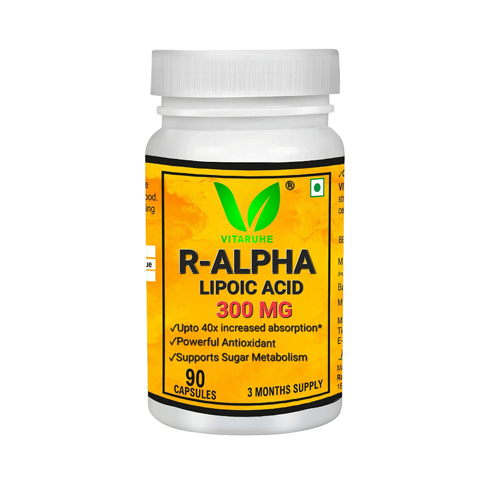 Vitaruhe R-Alpha Lipoic Acid 300 Mg Capsule