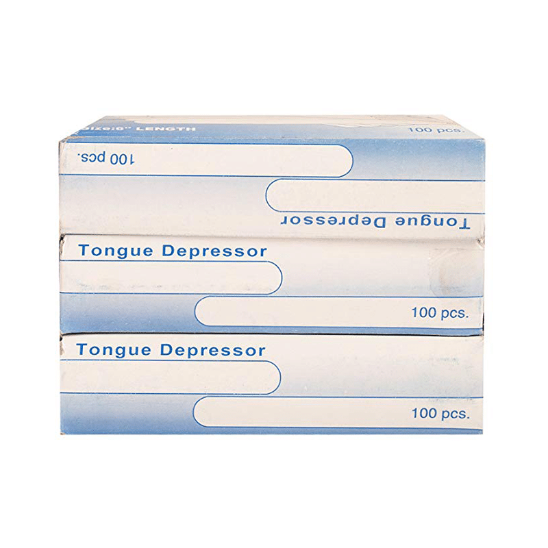 Surgicare Shoppie Tongue Depressor Wooden - Image 1