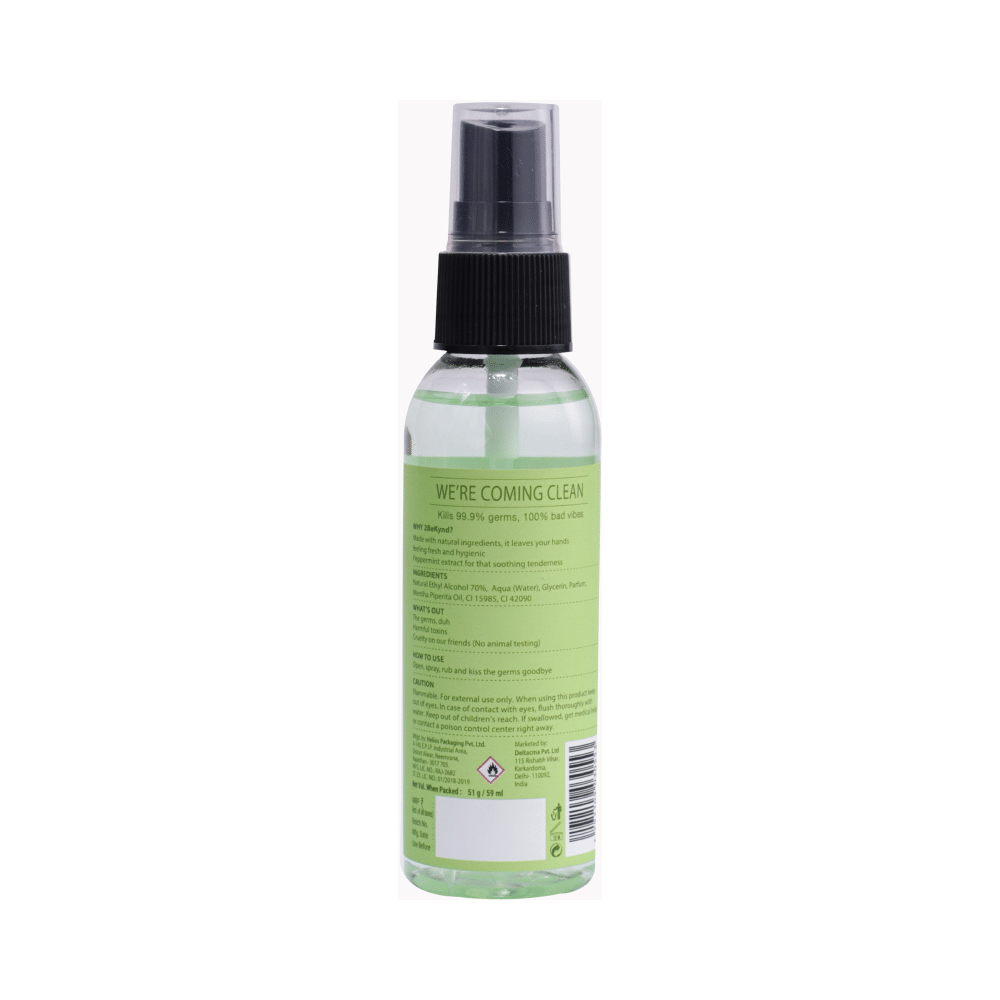 2Bekynd Hand Sanitizer (59ml Each) Peppermint Fresh - Image 2