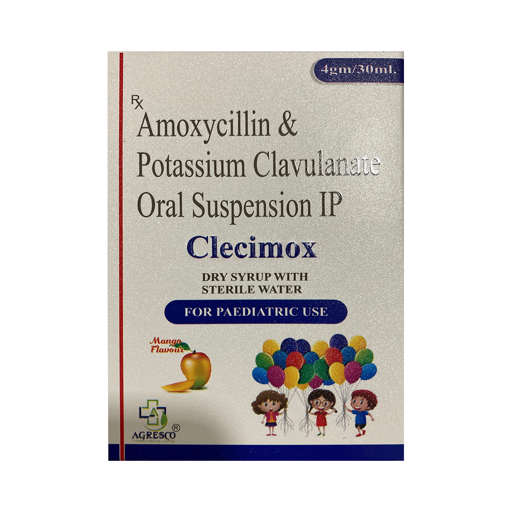 Clecimox Dry Syrup Mango