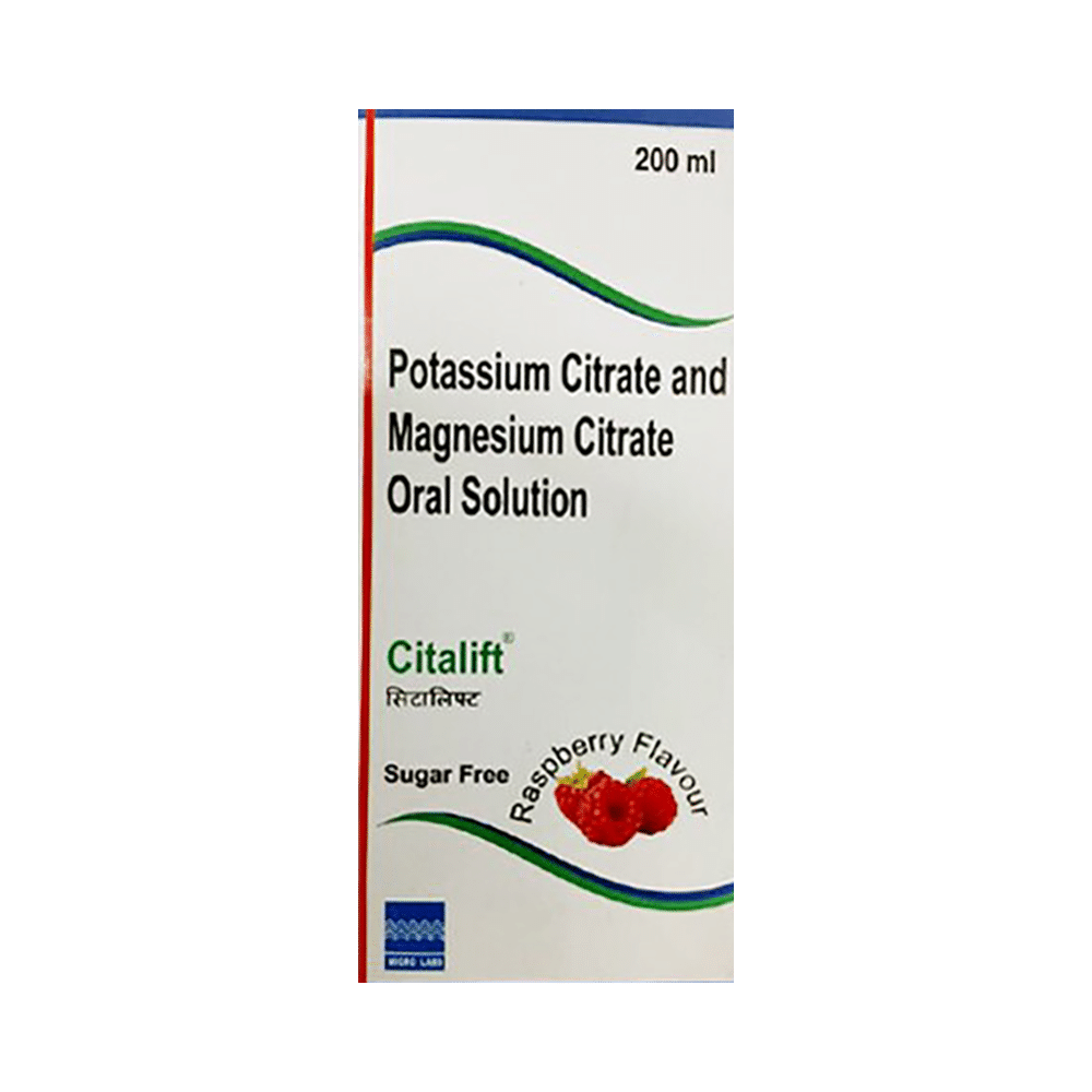 Citalift Oral Solution Raspberry Sugar Free