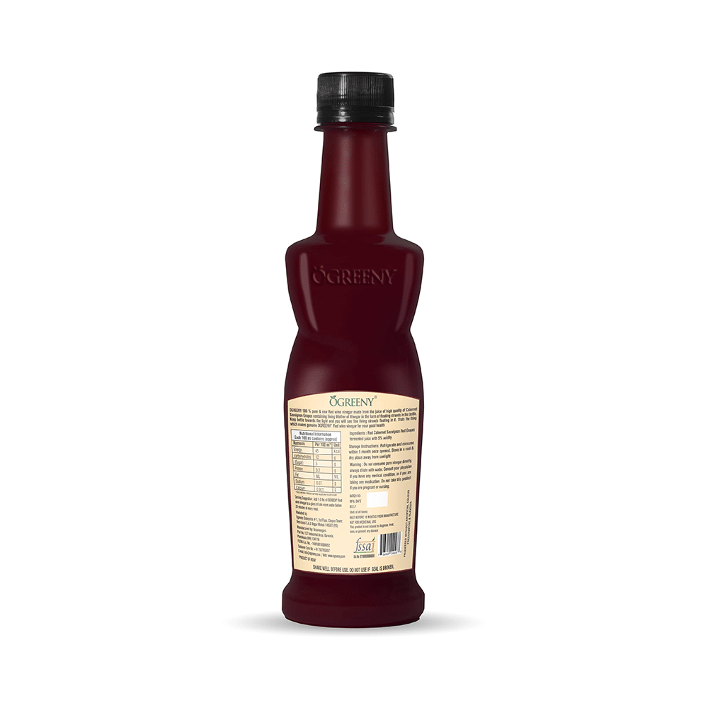 Ogreeny Red Wine Vinegar with the Mother - Image 2