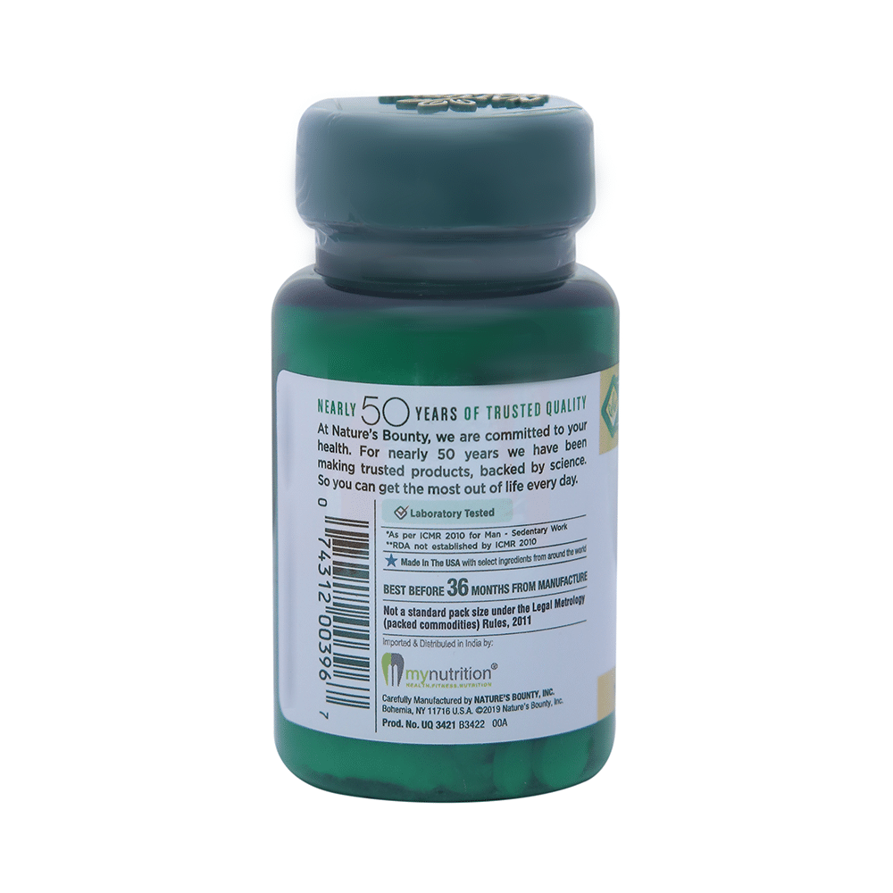 Nature's Bounty DHEA 25mg Tablet - Image 3